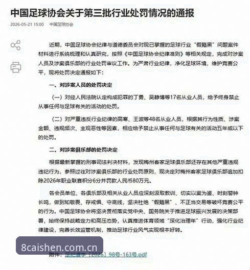 中国足球反腐风暴深度解读教程——在财神8体育平台看透第三批禁足名单全貌